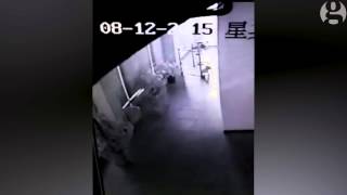 Huge explosion in Tianjin China caught on CCTV [upl. by Aikmat434]