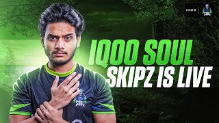 FIRST LIVE STREAM FROM S8UL BOOTCAMP🚀  iQOOSouLSkipz Grindwithiqoosoul [upl. by Llaccm364]