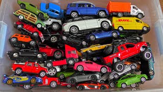 Huge Collection of Diecast Cars From the Box 4k [upl. by Nyrahtak]