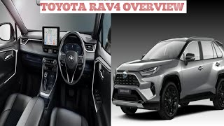 2023 TOYOTA RAV4 OVERVIEW INTERIOR AND EXTERIOR carwow marcars toyota car automobile automatic [upl. by Elylrac153]