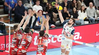 💥🏐 HIGHLIGHTS  Itas TrentinoSir Susa Vim Perugia 31 10° turno di SuperLega [upl. by Arakal]