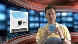 TPLink TLWR702N Wireless N150 Nano Travel Router review [upl. by Julina]