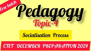 CDP SOCIALIZATION PROCESS PAPER 1 amp2 PREVIOUS YEAR QUESTIONS PEDAGOGY 3030 [upl. by Clarita80]