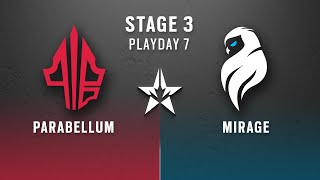 Parabellum vs Mirage  North American League 2022  Stage 3  Playday 7 [upl. by Ariay]