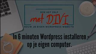 In 6 minuten WordPress installeren op je eigen computer [upl. by Rocher695]