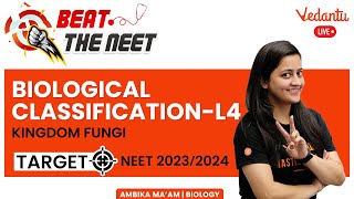 Biological Classification 4  Kingdom Fungi  Target NEET 2023  NEET Biology  Ambika Maam [upl. by Arathorn]