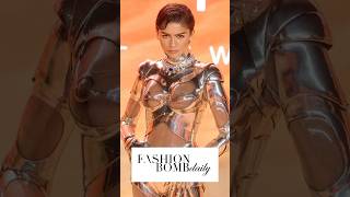 FASHION NEWS 🚨 Zendaya wearing Mugler 1995 AW collection zendaya zendayadune dunemovie [upl. by Harday]