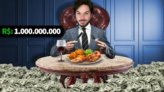 COMO É SER O DONO DE UM RESTAURANTE DE LUXO COM 1000000000 DE REAIS [upl. by Bach608]