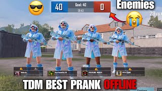 😂PRANK OFFLINE TDM amp ZERO KILL CHALLENGE 😎Solo VS Squad🔥SAMSUNGA3A5J2J3J5J7S5S6J1XMAX [upl. by Crystie282]