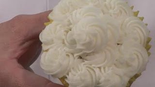 How To Make Cake Rosette Piping [upl. by Edlun]