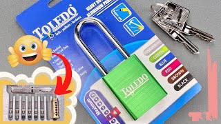 1550 Better Than Expected Toledo 40mm Alum Padlock [upl. by Norabel]