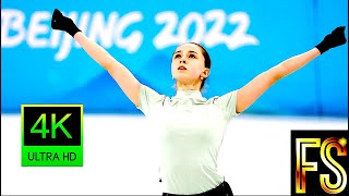 Камила Валиева Kamila VALIEVA🇷🇺Nails Bolero Final Practice B4 Free Skate 2022 Beijing Olympics 4K [upl. by Aehsal]