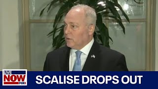 House speaker race Scalise drops out Jordan expected to jump back in  LiveNOW from FOX [upl. by Cissie]