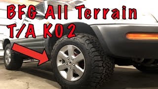 Cutting fenders and installing big knobby tires on the RAV4 episode 8 [upl. by Llib]