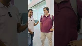 I met the Founder of Odoo🤯🤯🤯 event exhibition meet odoo fanmoment conversation interview [upl. by Annayar]