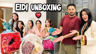 SHADI K BAAD GHAR SY PEHLI EID AGAI ♥️  Behno K Sath Mil K Unboxing Ki 😍 [upl. by Scrivens]