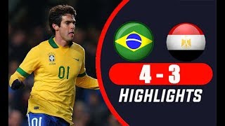 Crazy Match Brazil 43 Egypt  Match Report amp Highlights Confederations Cup HD [upl. by Eniladam]