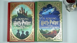 Minalima Harry Potter Books UNBOXING 📚 [upl. by Rollecnahc]