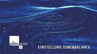 Einstellung der Ionenbalance mit dem ELTEX PRO IONIZER [upl. by Brelje]