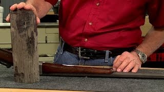 How to Make and Install Ebony Stock Inlays Presented by Larry Potterfield  MidwayUSA Gunsmithing [upl. by Elicec525]