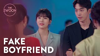 Nam Joohyuk pretends to be Suzy’s boyfriend  StartUp Ep 3 ENG SUB [upl. by Willms]