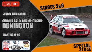 LIVE Dukeries Rally 2024  Stages 5 amp 6  MGJ Engineering Circuit Rally Championship [upl. by Arri812]