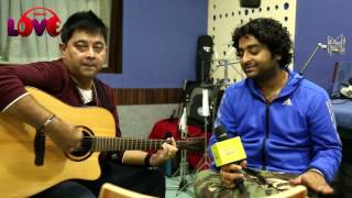 Arijit Singh amp Jeet Gannguli sing Medley of Favourite Songs  Raaz Ankhein Teri  Radio Mirchi [upl. by Nyvar]