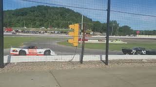 Late Model Heat 1 Midvale speedway June 15th 2024 [upl. by Dnaloy93]