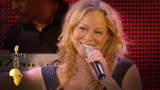 Mariah Carey  Hero Live 8 2005 [upl. by Pascia270]