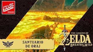 Santuario de Oraj  La llama azul  GUIA Zelda Breath Of The Wild en español [upl. by Jessalyn]