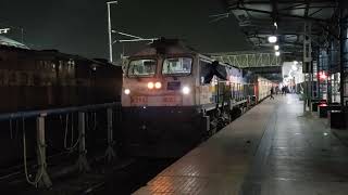 KJM WDP4D departing Secunderabad Jn [upl. by Atinuahs670]