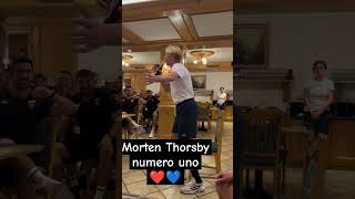 GENOA MORTEN THORSBY NUMERO 1 genoa football shortsvideo shortvideo [upl. by Llemert437]