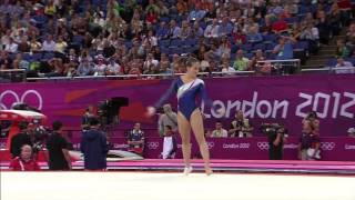 Carlotta Ferlito  London 2012 Olympics FX TF [upl. by Etnad567]