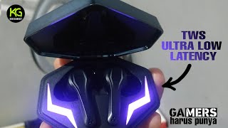 UNBOXING amp REVIEW TWS ZNT GAMEPODS MAX  ULTRA LOW LATENCY [upl. by Notsla329]