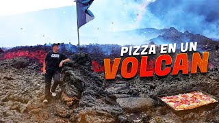 La Pizza más peligrosa del Mundo🌋🥵 Guatemala [upl. by Aronoh611]