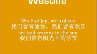 Seasons in the Sun《阳光下的季节》with lyrics and Chinese translation [upl. by Yahc]