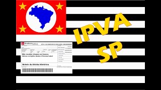 IPVA SP saiba como emitir boleto de ipva do estado de sp [upl. by Peppard]