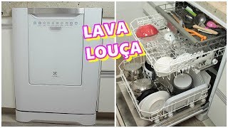 LAVA LOUÇAS Electrolux 14 Serviços VALE A PENA  LI14B  RESENHA  PALOMA SOARES [upl. by Ahsyad]