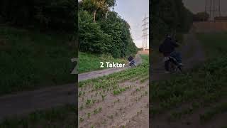 Yamaha 🔥dt 125 Ginelli Sportauspuff Enduro 2 Takter Cross Moped Tunnig [upl. by Leibman]