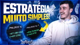 ESTRATÉGIA SIMPLES para FUTUROS na BINANCE lucrei R 1542 em 14 minutos BINANCE FUTURES [upl. by Xad]