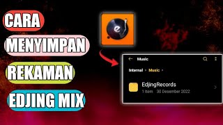 CARA MENYIMPAN REKAMAN EDJING MIX👇edjingmix viral tutorial [upl. by Kyte359]