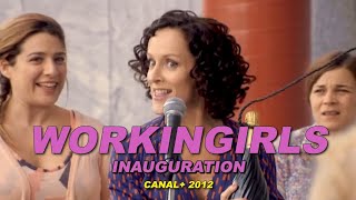 WORKINGIRLS 2012 N°37 Inauguration Claude PERRON Laurence ARNÉ Vanessa DAVID Blanche GARDIN [upl. by Atteselrahc115]