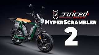 Juiced Bikes HyperScrambler 2  An Insane Moped Style EBike [upl. by Wayland881]