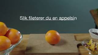 Slik fileterer du en appelsin 🍊  Fruktno [upl. by Korrie]