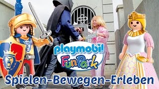 PLAYMOBILFunPark Abenteuer auf Piratenschiff und Ritterburg [upl. by Rozina]