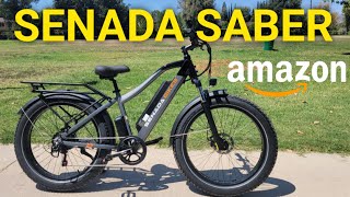 Same Look But For Less  the Senada Saber Electric bike Amazon [upl. by Ev694]