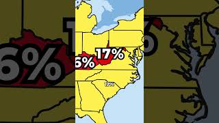 This US State is the POOREST geography maps usa [upl. by Blount]