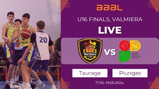 Taurage BS 2008 vs Plunges SRC 2008  BBBL Boys U16 Final Stage  Group Phase [upl. by Celinda312]