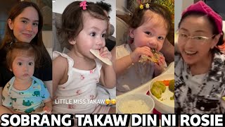 REAKSYON ni Lola Vilma Santos NaSHOCK ng May NAPANSIN sa Pagiging MATAKAW ng Apo nasi Baby Peanut 🥜 [upl. by Hannahc]