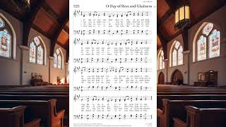 O Day of Rest and Gladness  Choral Practice Male Quartet [upl. by Nylirehs]